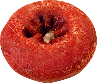 Red Velvet Glazed Donut